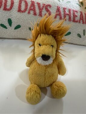 jellycat small bashful lion 8”